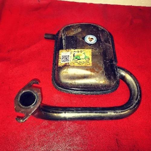 S CLAMP SILENCER SET FOR BAJAJ CHETAK CLASSIC