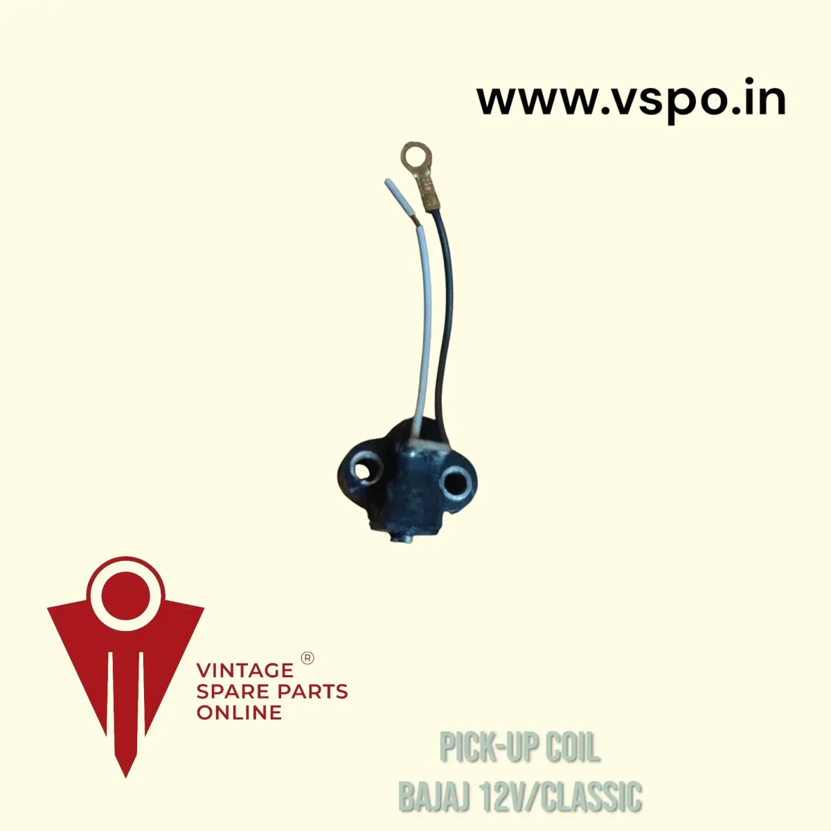 Sap 1601 black pick up coil for bajaj 12v chetak