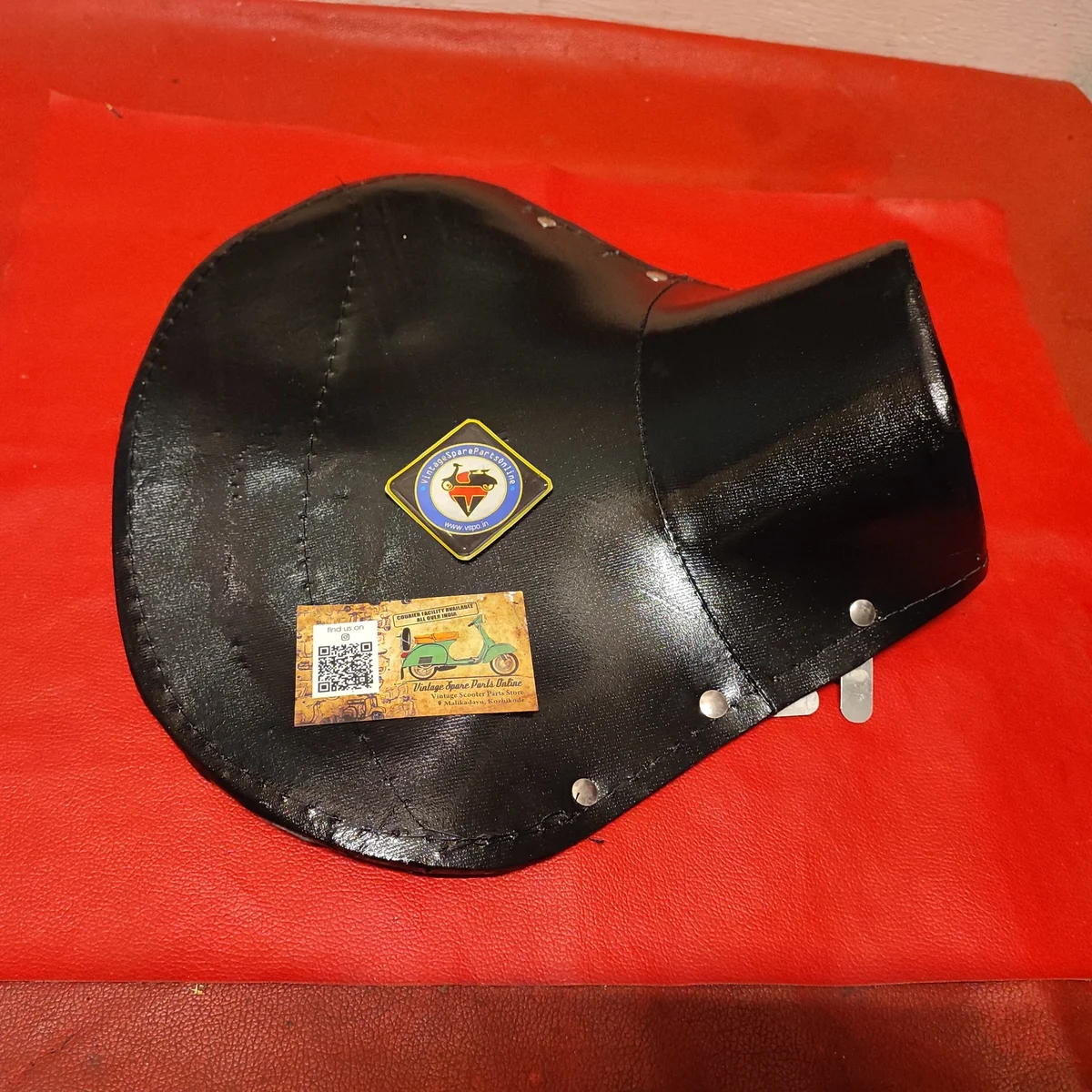 SEAT LEATHER FOR LAMBRETTA, LAMBY