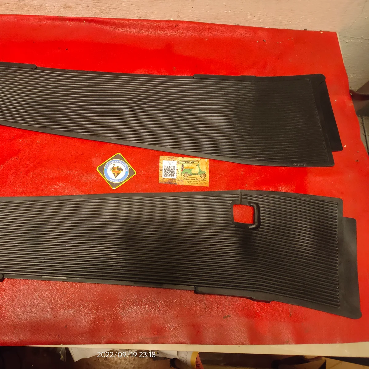 SENIOR BRAND 2 PIECE MAT FOR LML VESPA NV