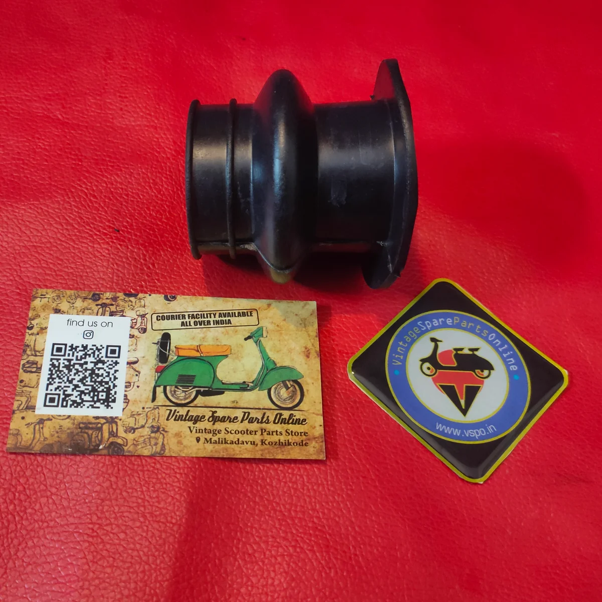 SENIOR BRAND AIR CLEANER RUBBER (COLLAR TYPE) FOR BULLET RAJDOOT