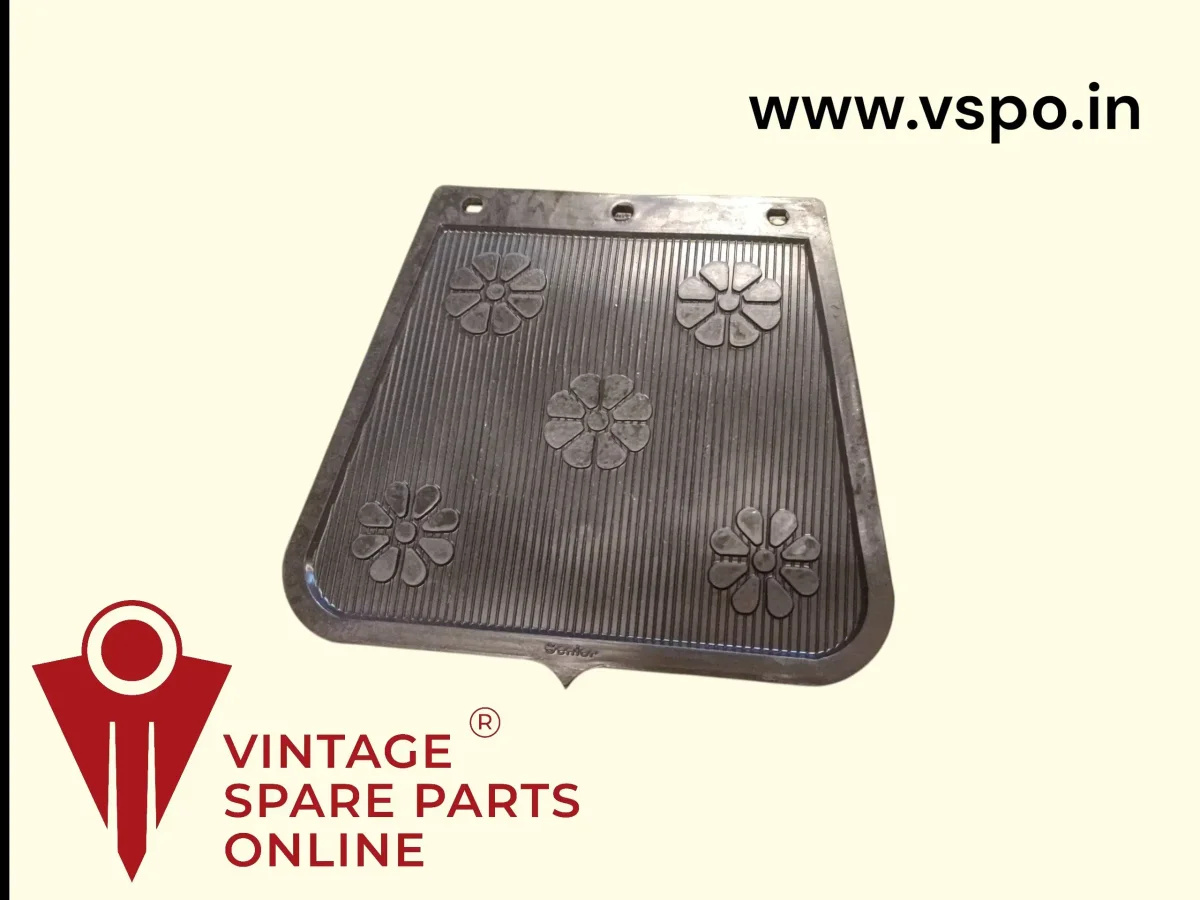 Senior brand flower design rear mud flap for chetak
