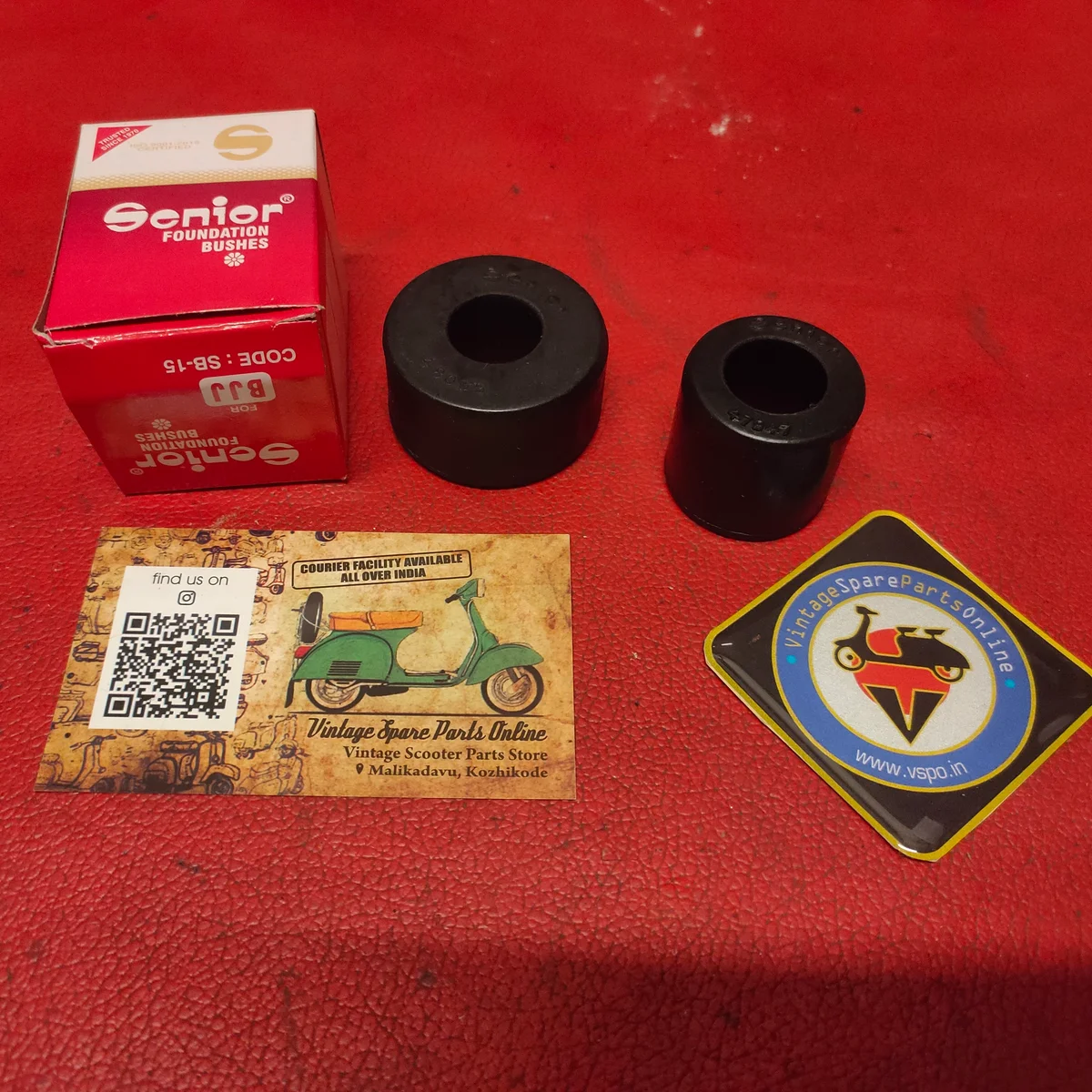 SENIOR BRAND FOUNDATION BUSH RUBBER FOR CHETAK