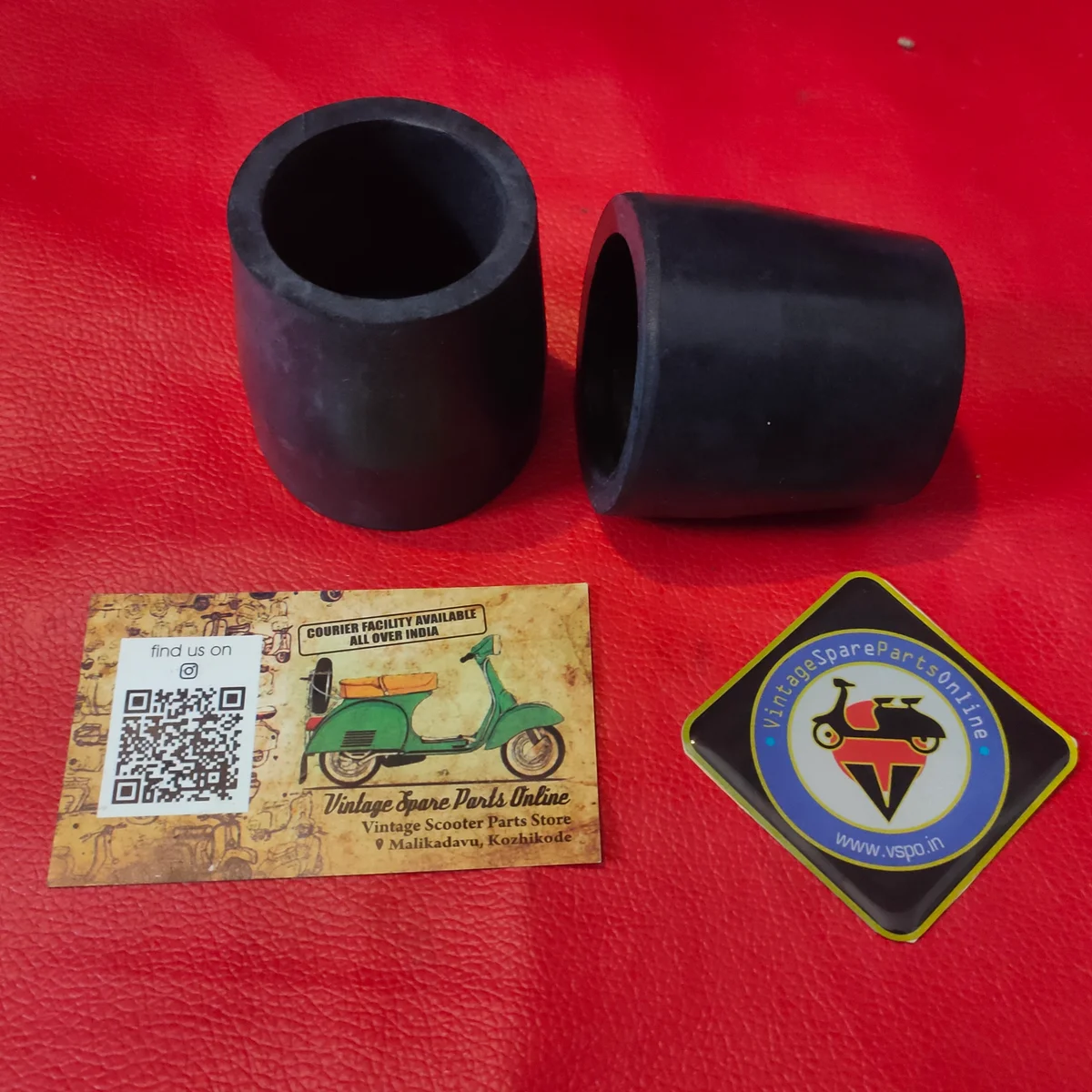 SENIOR BRAND SILENCER RUBBER SET FOR YEZDI CLASSIC