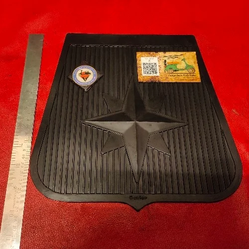 SENIOR BRAND STAR DESIGN LARGE MUDFLAP FOR SCOOTERS