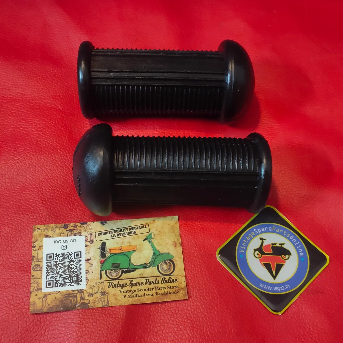 SENIOR BRAND THICK FRONT FOOT REST RUBBER FOR ENFIELD