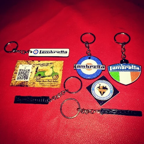 SET OF 5 KEY CHAIN COMBO KIT FOR LAMBRETTA