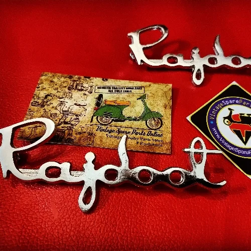 SIDE PANEL METAL LOGO FOR RAJDOOT