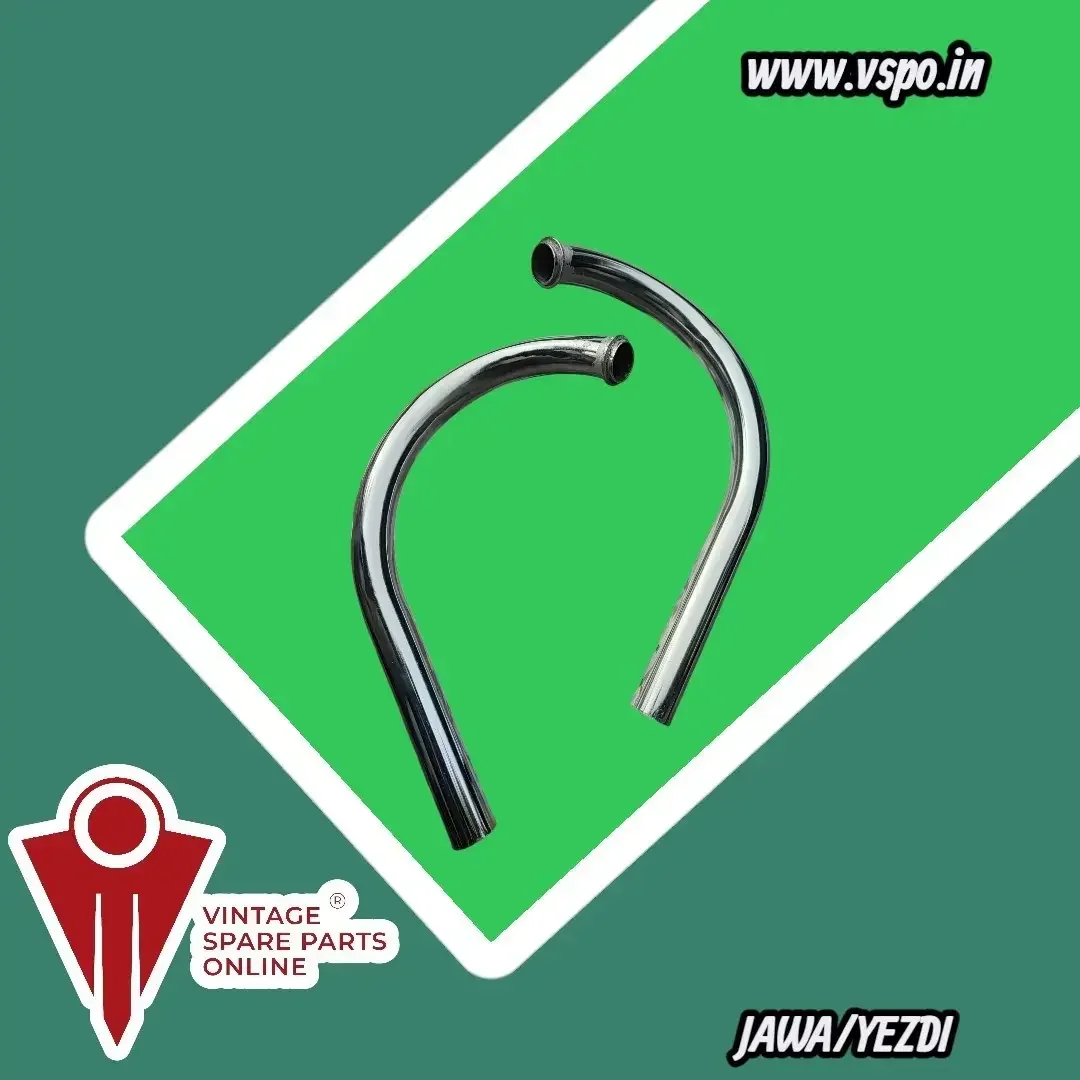 Silencer bend pipe set of 2 piece for Jawa/Yezdi
