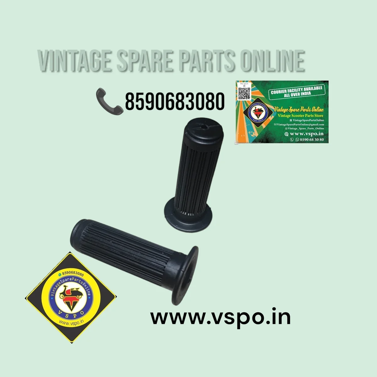 SMALL HANDAL GRIP SET FOR MOPEDS
