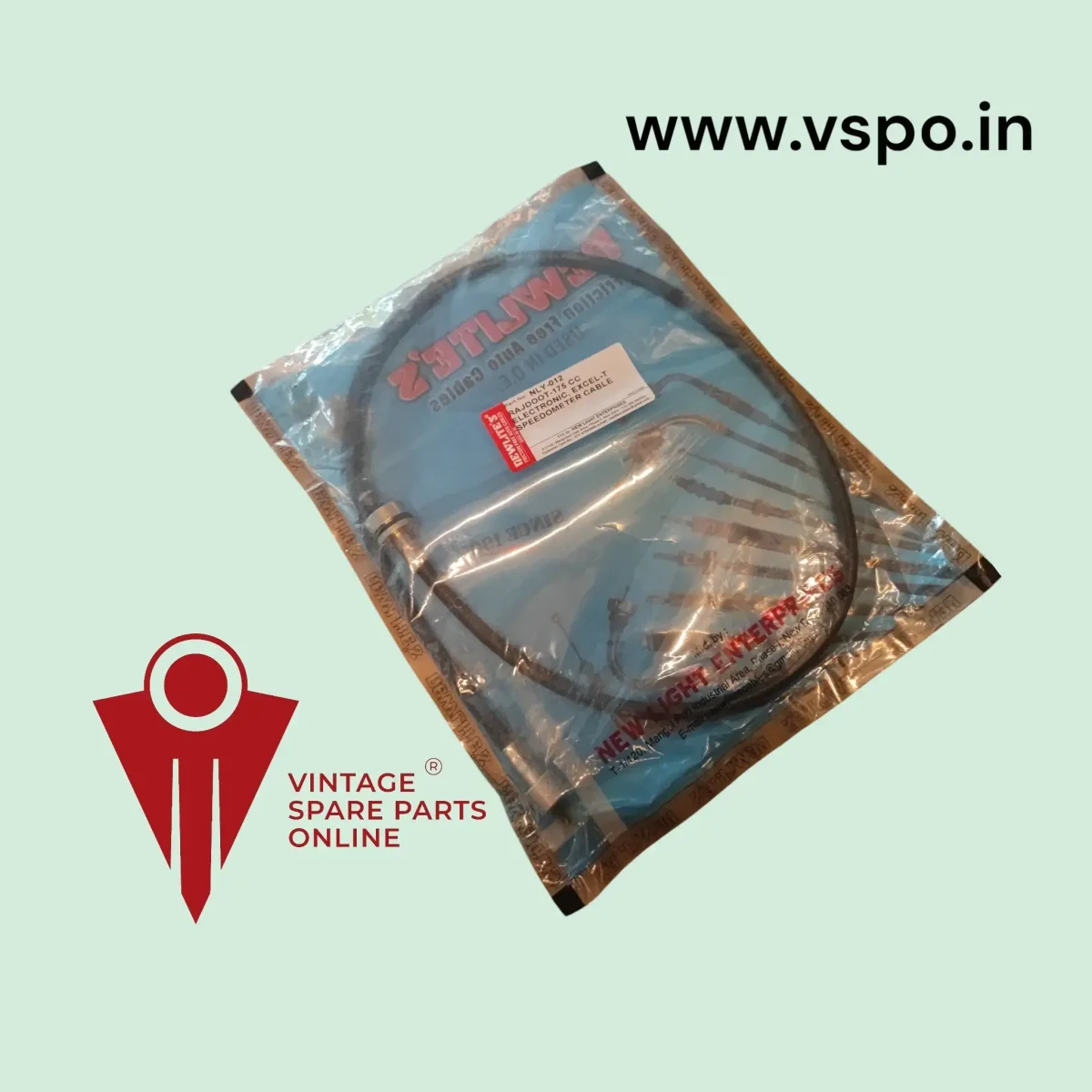 Speedo meter cable for rajdoot 175cc electronic excelT