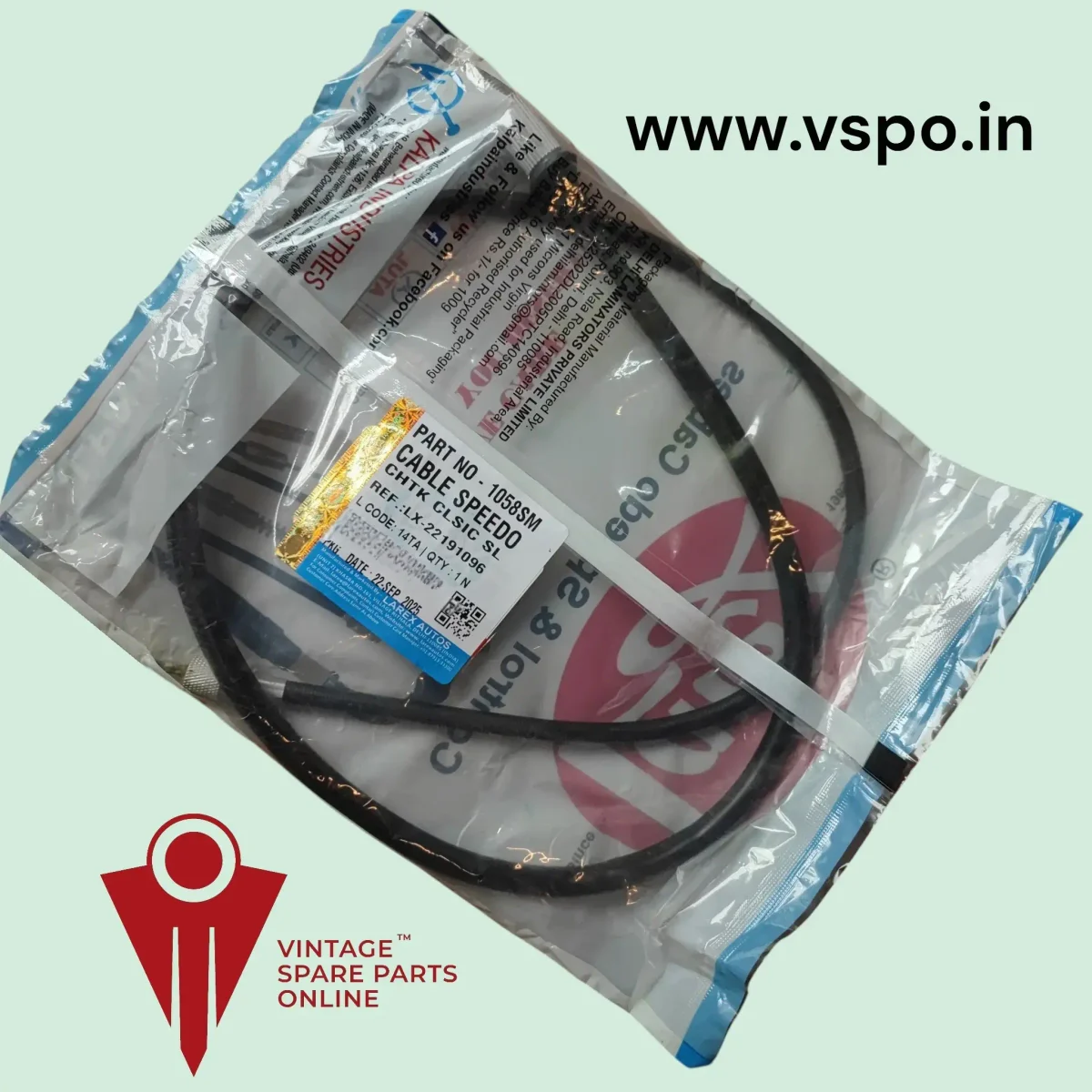 Speedometer cable for chetak classic sl