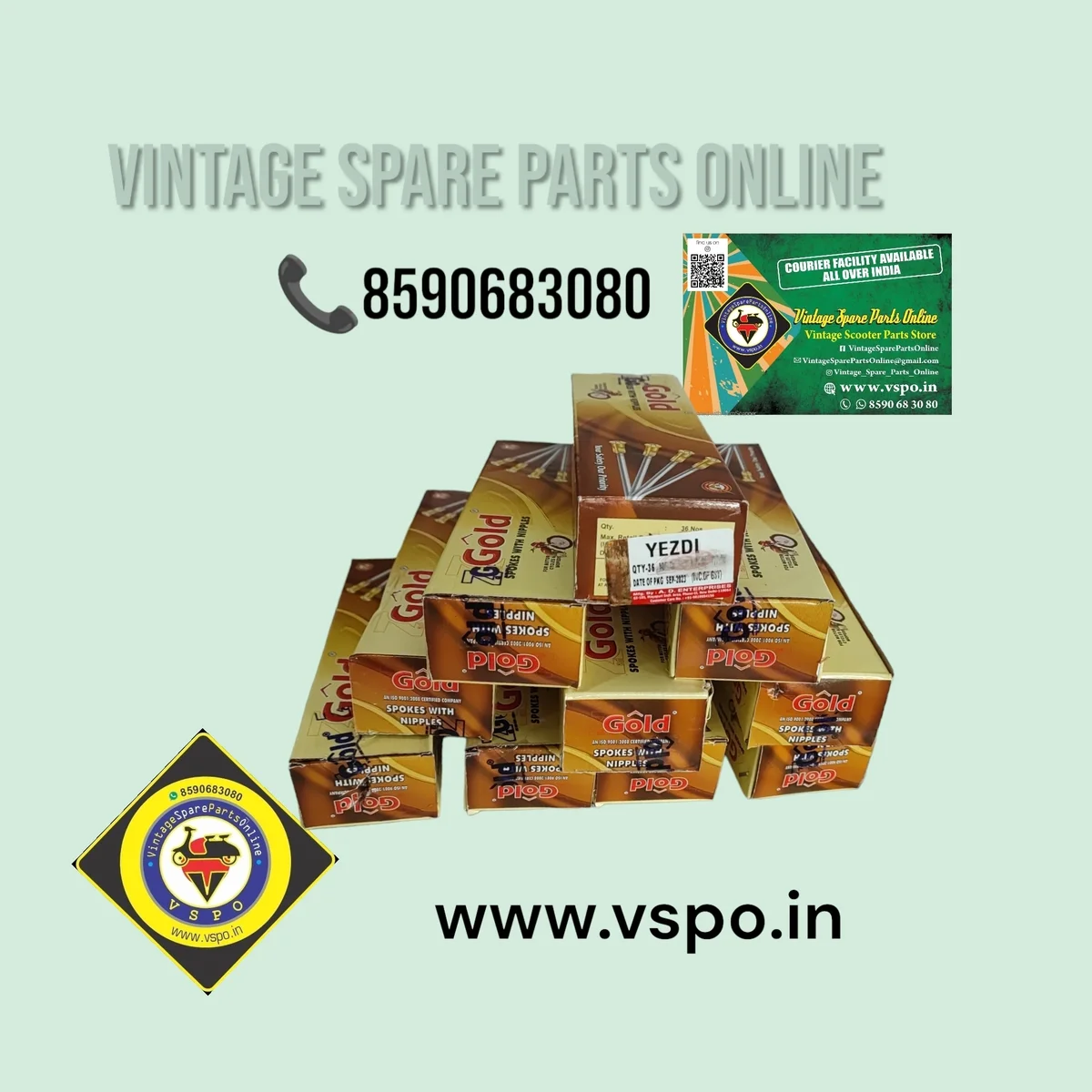 SPOKE SET FOR YEZDI (36NOS) 2