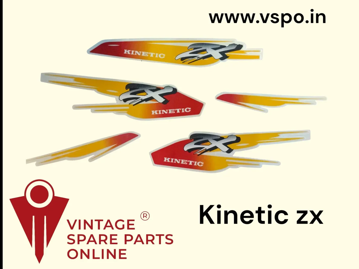 Sticker set for kinetclic zx