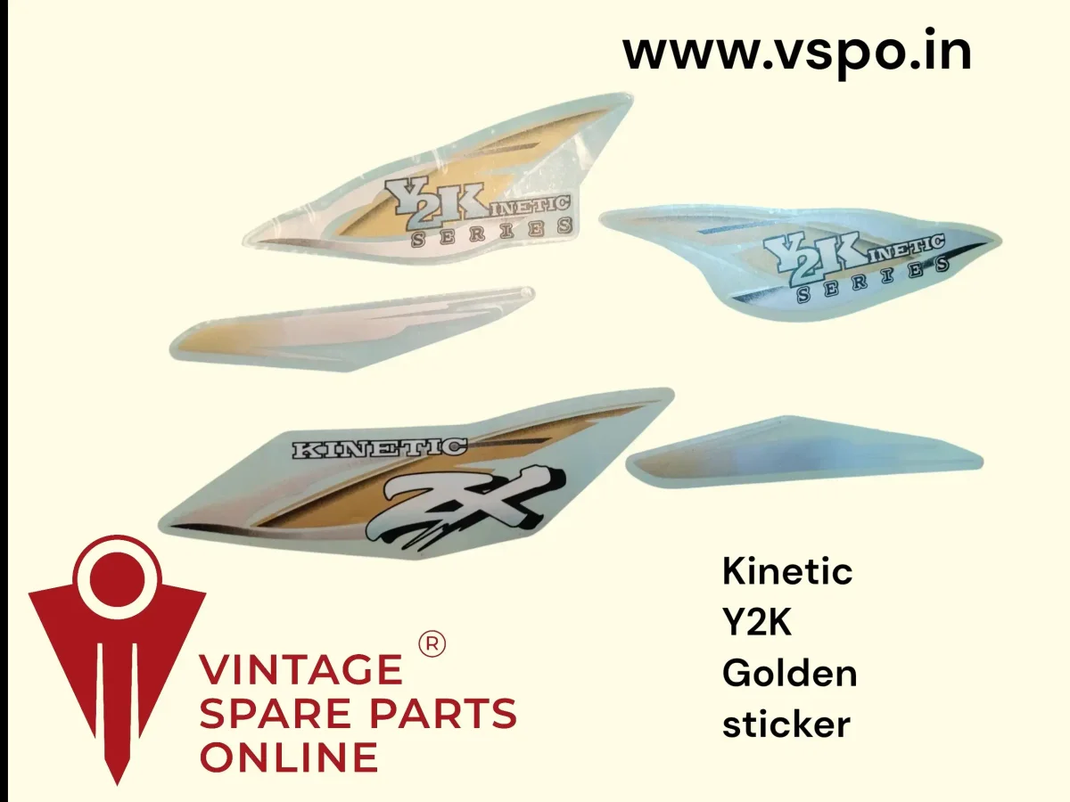 Sticker set for kinetic y2k (golden sticker)