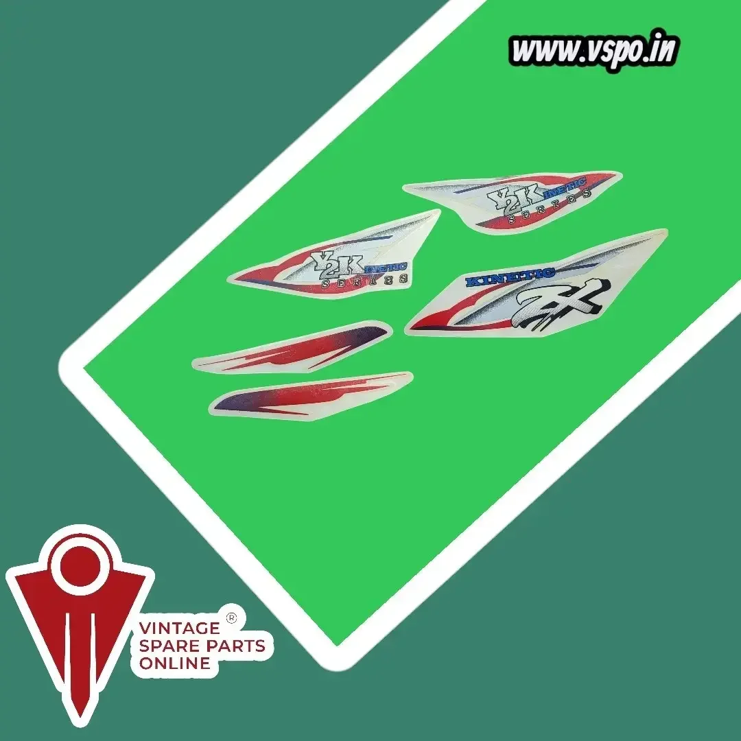 Sticker set for kinetic y2k red sticker 2