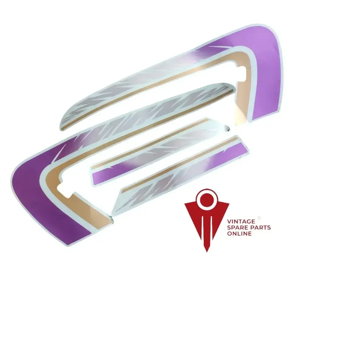 STICKER SET FOR YAMAHA RXG RED BIKE 2