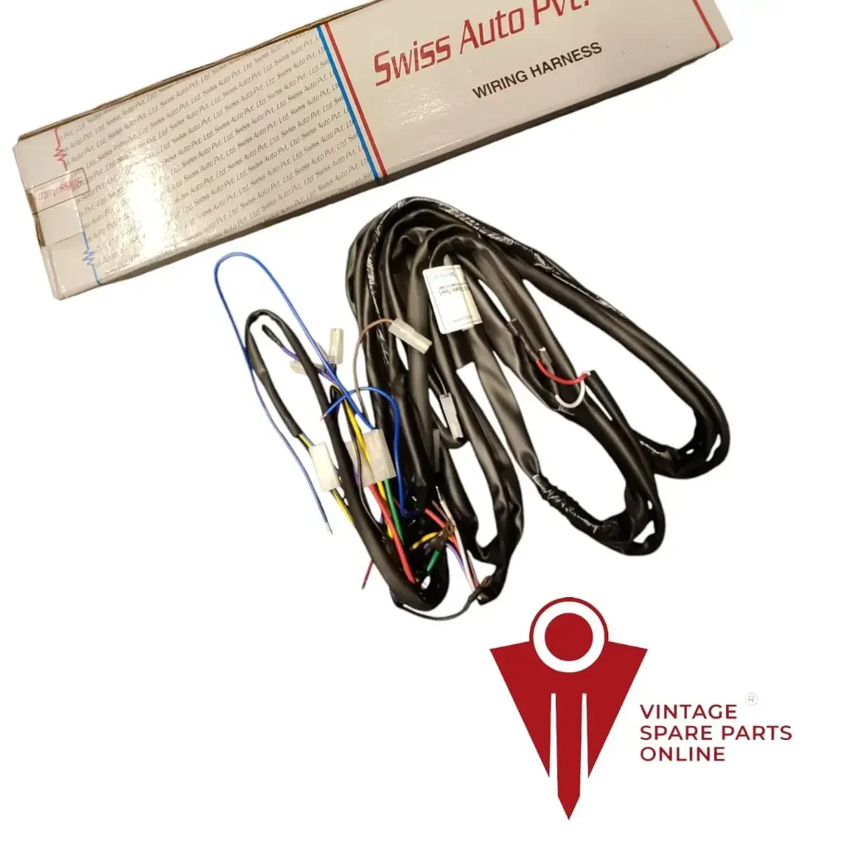 Swiss Brand Wiring Harness (0215C) For Chetak 12v With Out Indicator