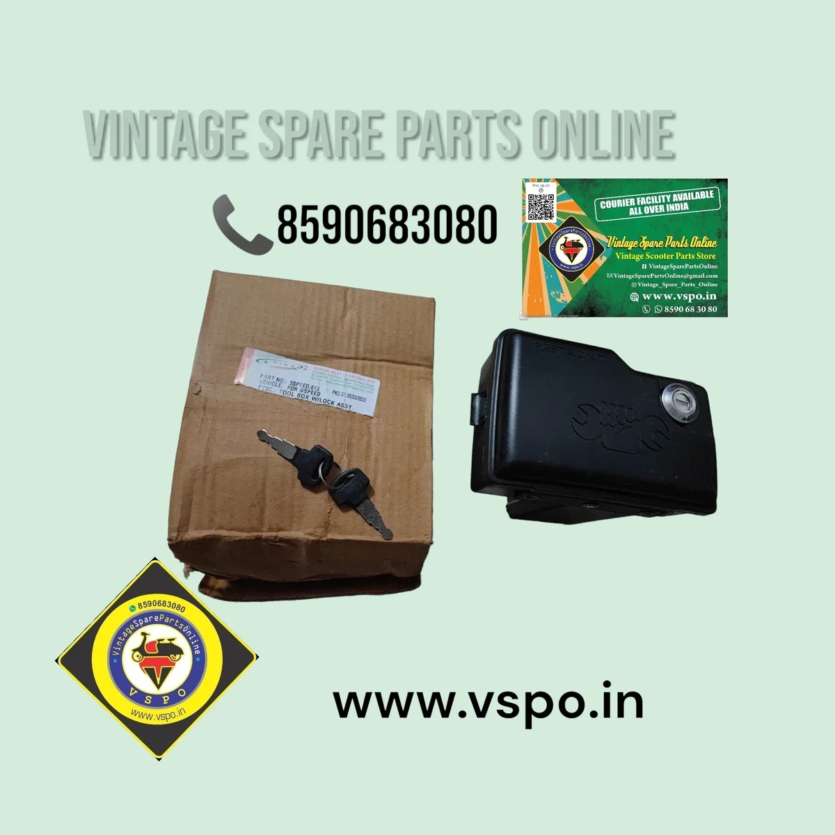 TOOL BOX LOCK FOR YAMAHA RX 135 5 SPEED