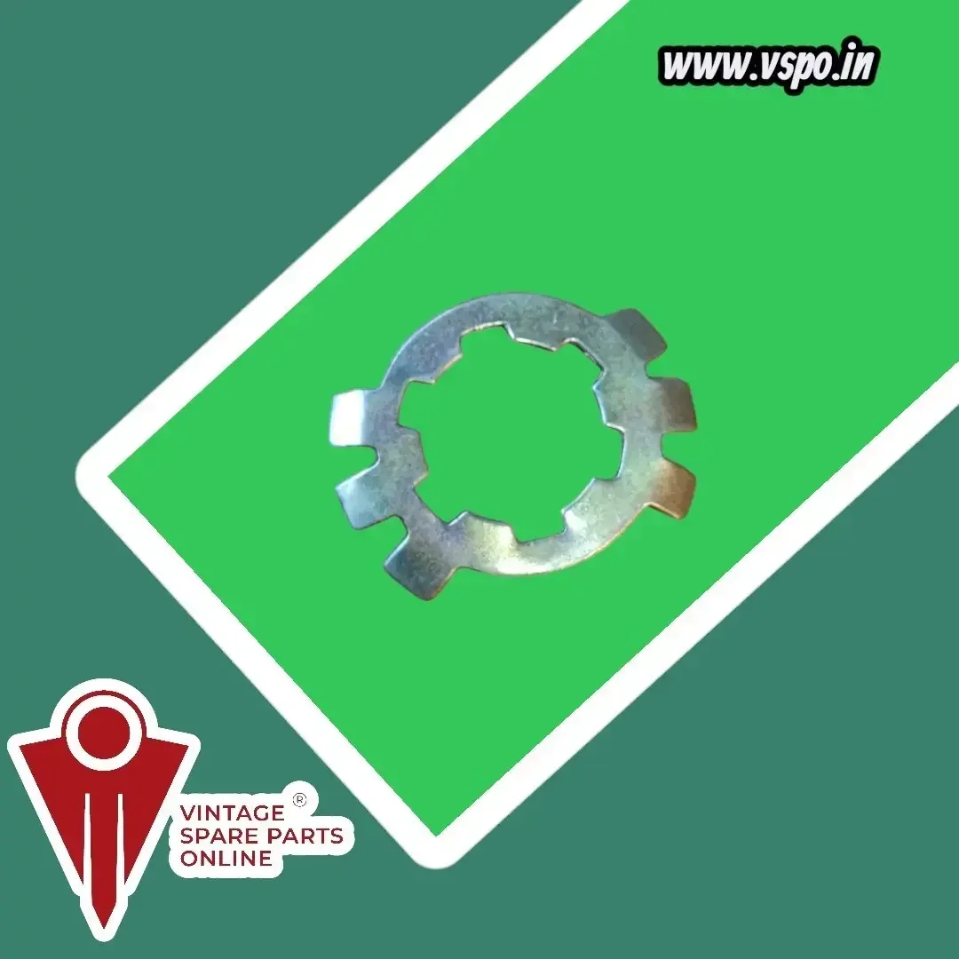 Top gear lock washer for yezdi