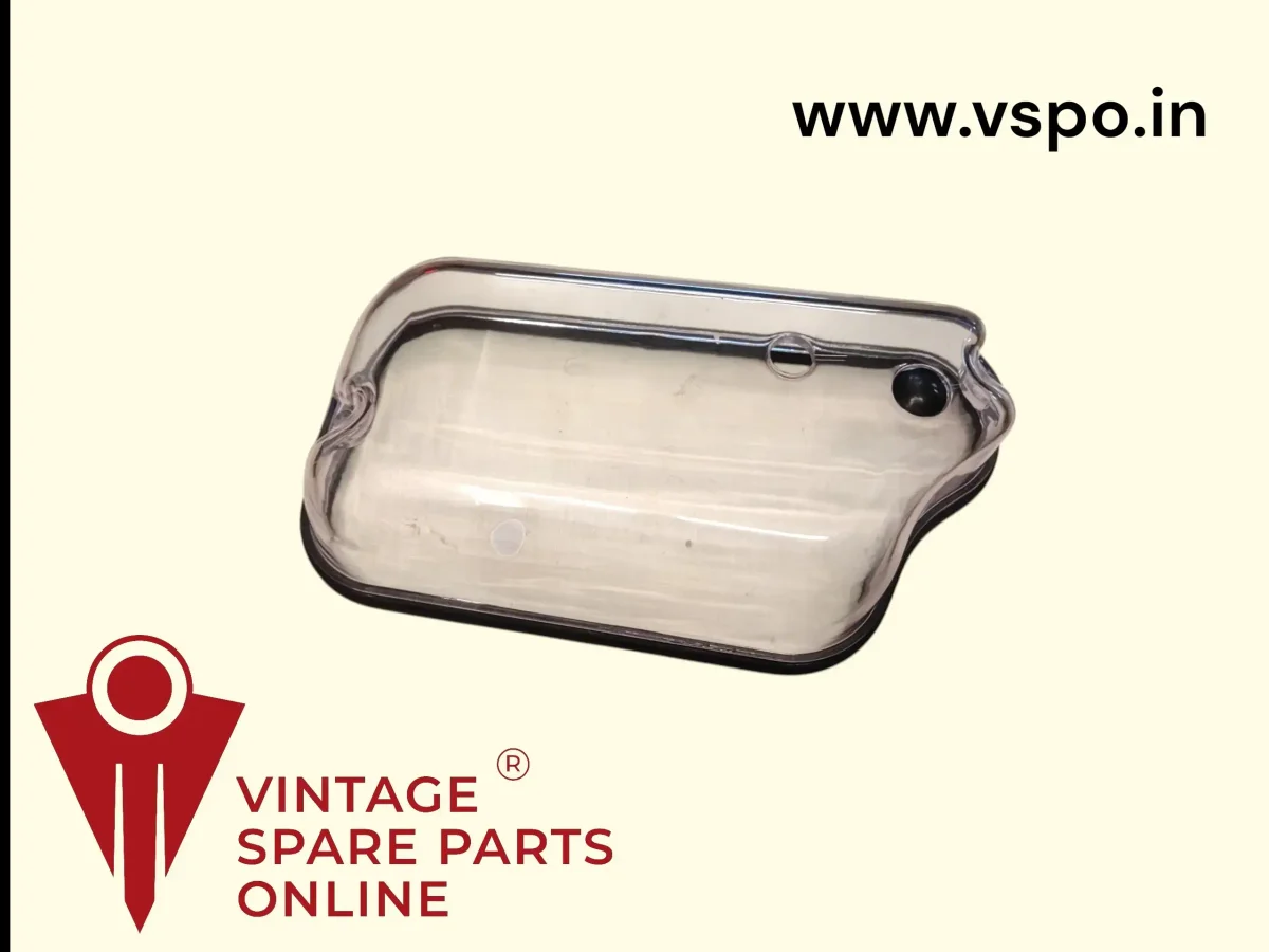 Transparent carburator box cover for vespa, chetak