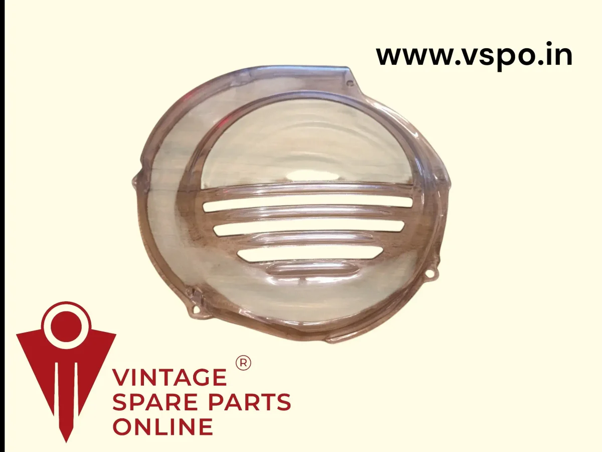 TRANSPARENT TYPE FLY WHEEL FAN COVER FOR LML SCOOTERS
