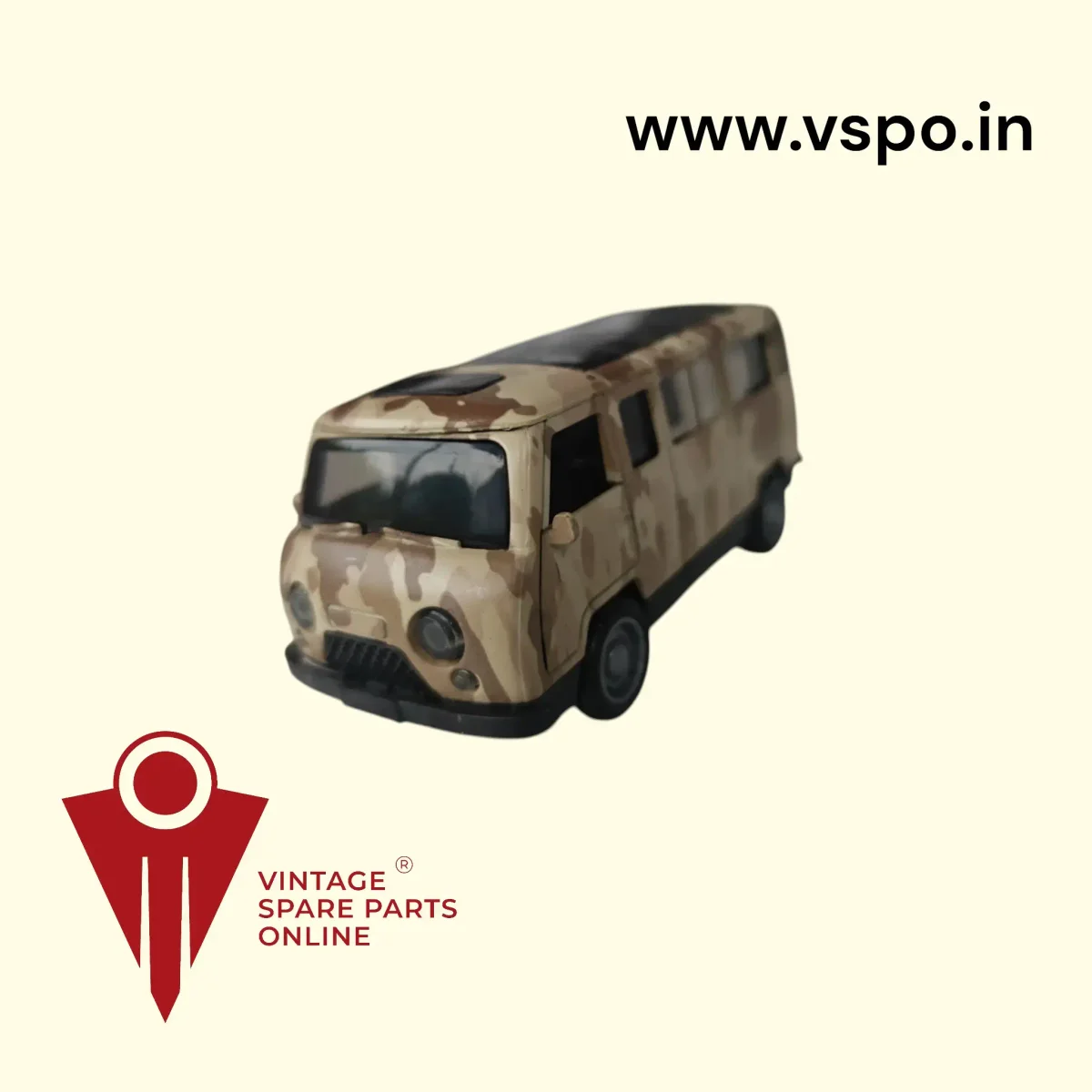 UAZ-452 Bukhanka Light green 1:36 military mini bus 2