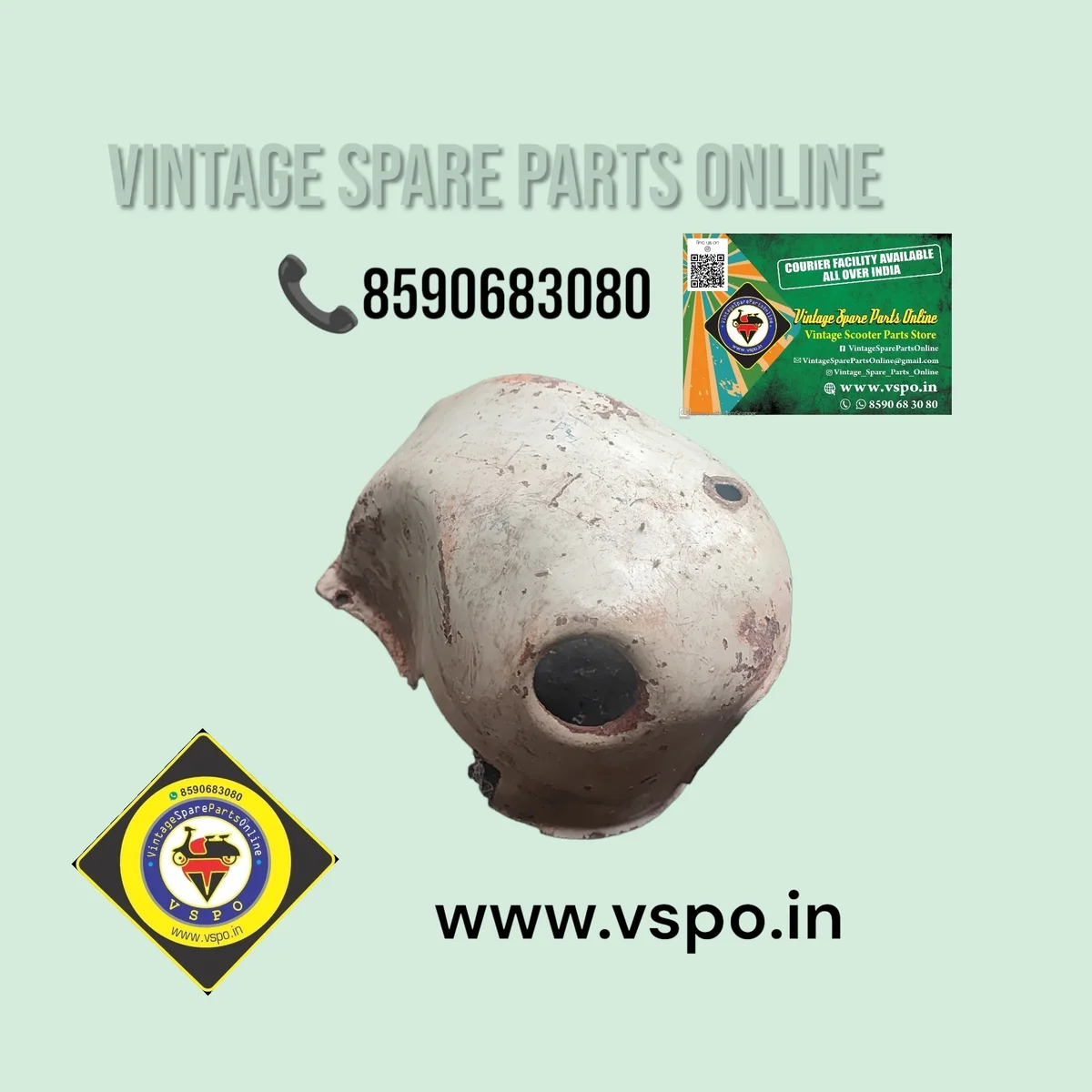USED ENGINE HEAD COVER FOR LAMBRETTA 2