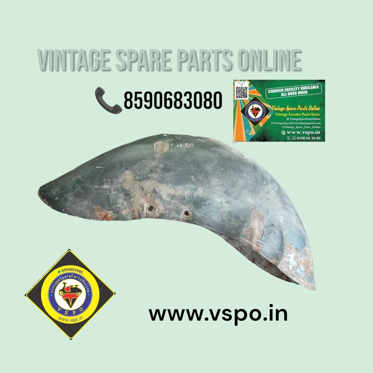 USED MUDGAURD FOR BAJAJ 150 PRIYA