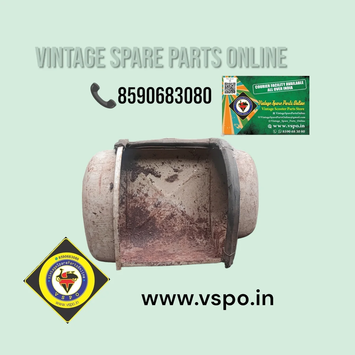 USED TOOL TOOL. BOX FOR LAMBRETTA VIJAI SUPER