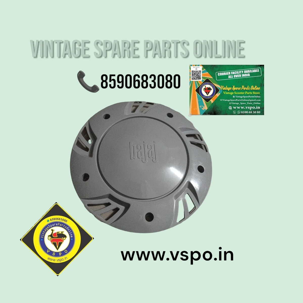 WHEEL CUP FOR BAJAJ CHETAK 2