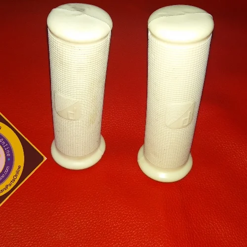 WHITE PIAGGIO HANDAL GRIP FOR SCOOTERS