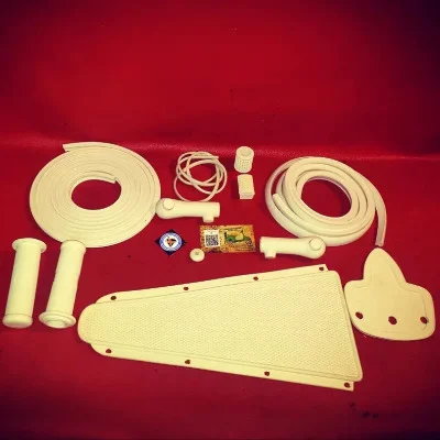 WHITE RUBBER KIT FOR VESPA 150