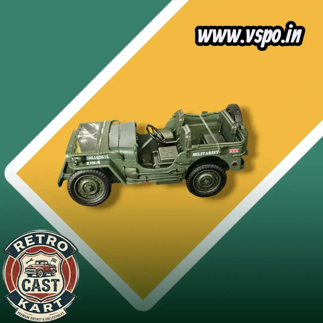 Willys diecst metal model