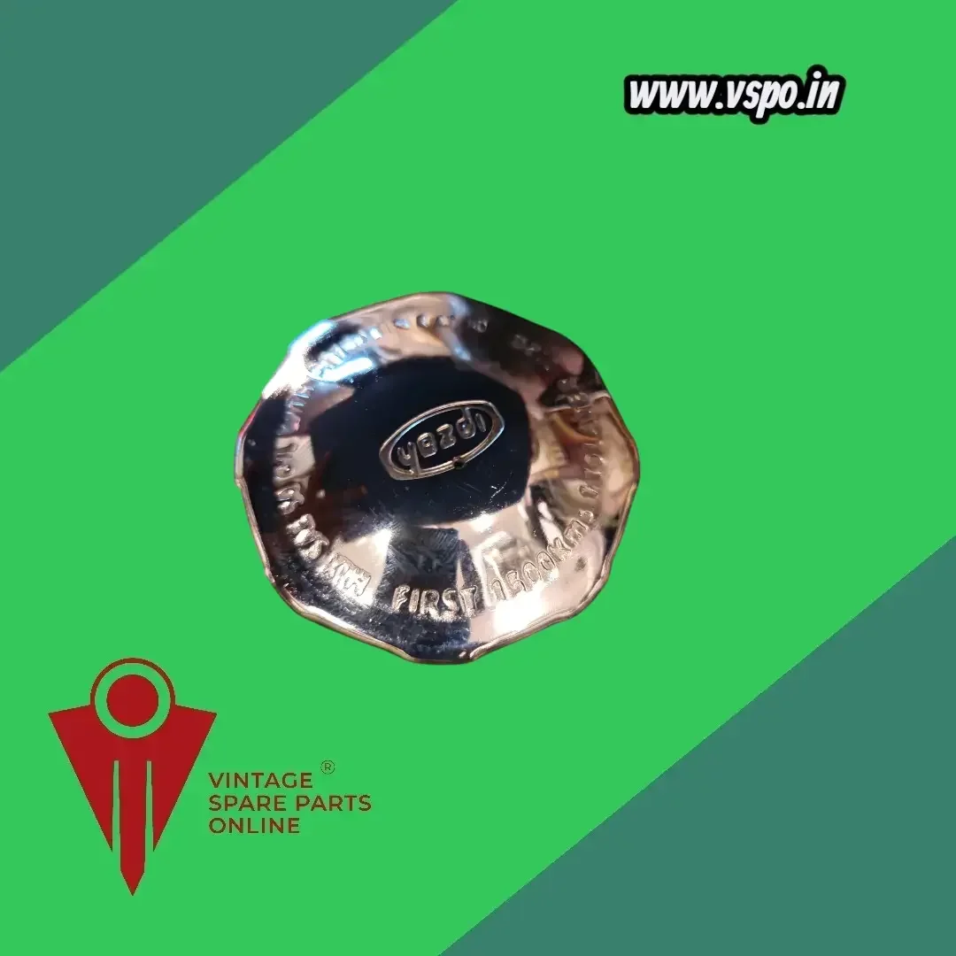 Yezdi punched tank cap for yezdi