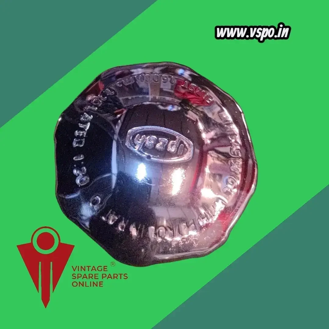 Yezdi punched tank cap for yezdi 2