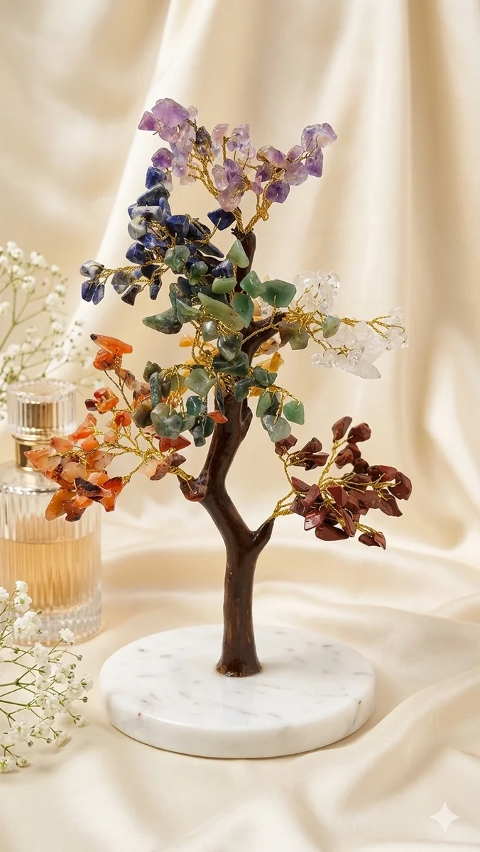 7 Chakra Crystal Tree