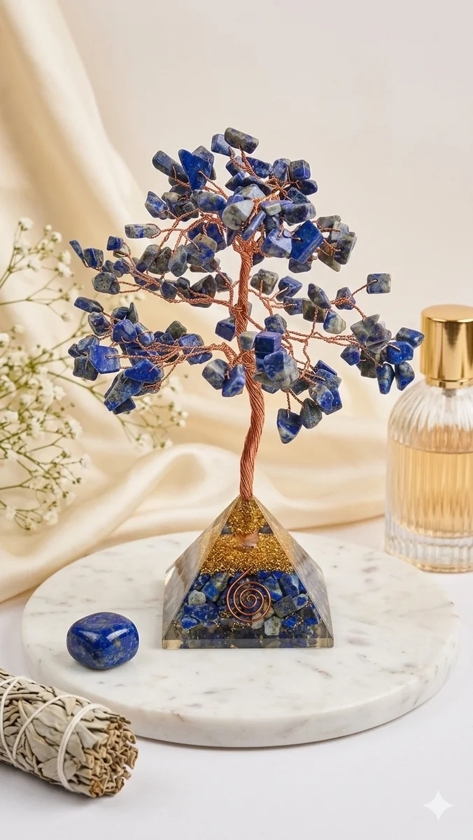 Lapis Lazuli Crystal Tree