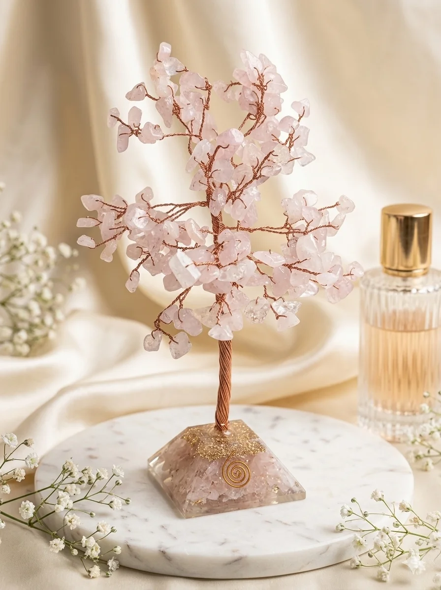 Rose Quartz Tree