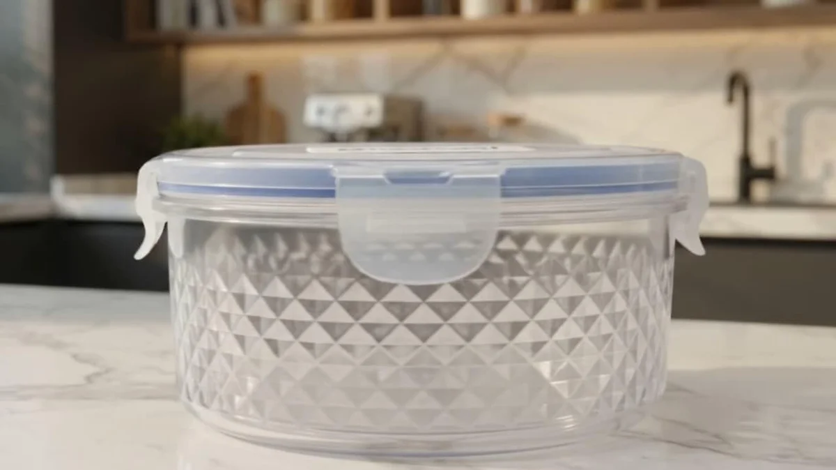 Kohinoor Plastic Containers | Lick & Lock Storage Containers for Snacks Food Storage Boxes, Microwave Safe, Freezer Safe, BPA Free (Pack Of 3-1000ml)