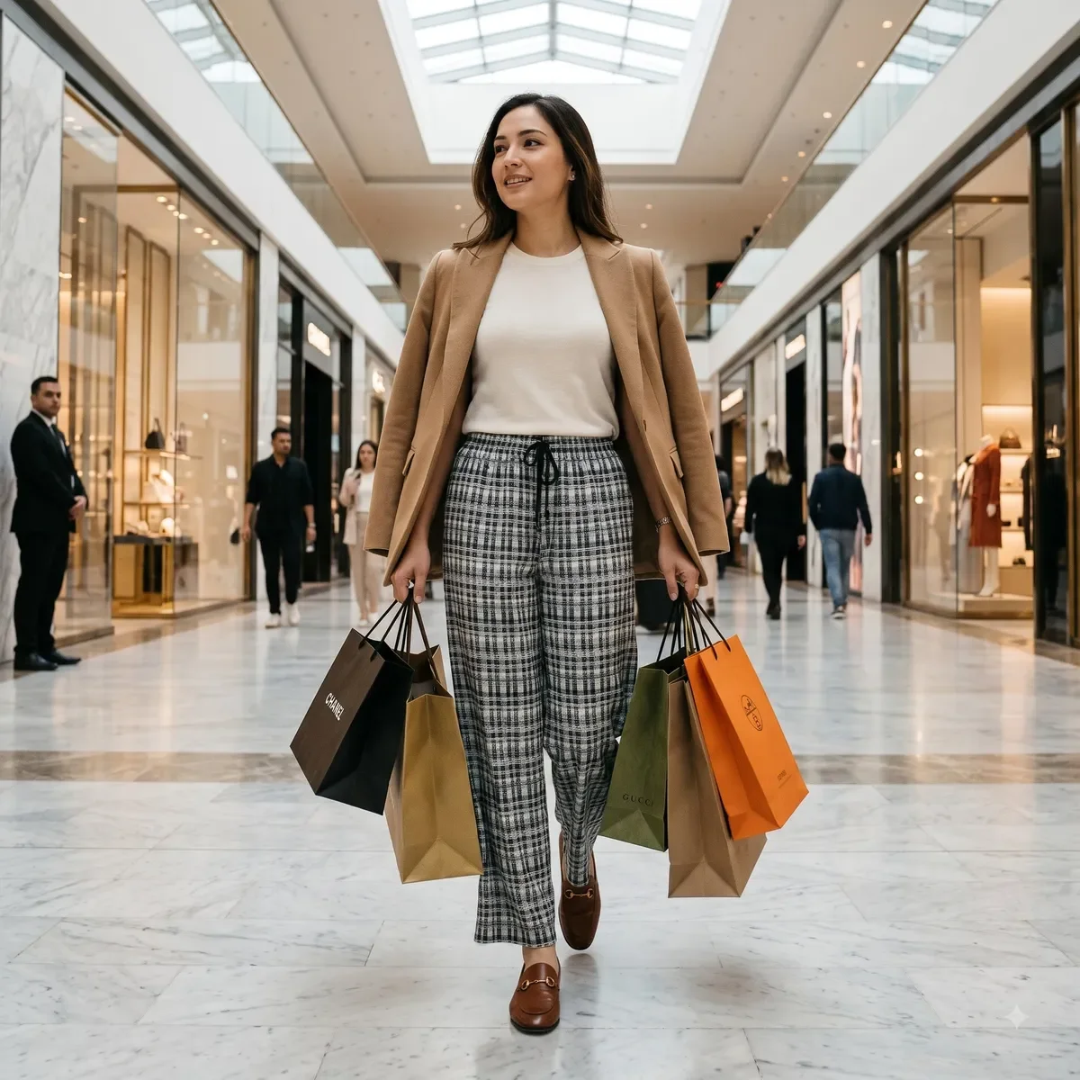 Smart-Casual Office Outfits with Wide-Leg Pants