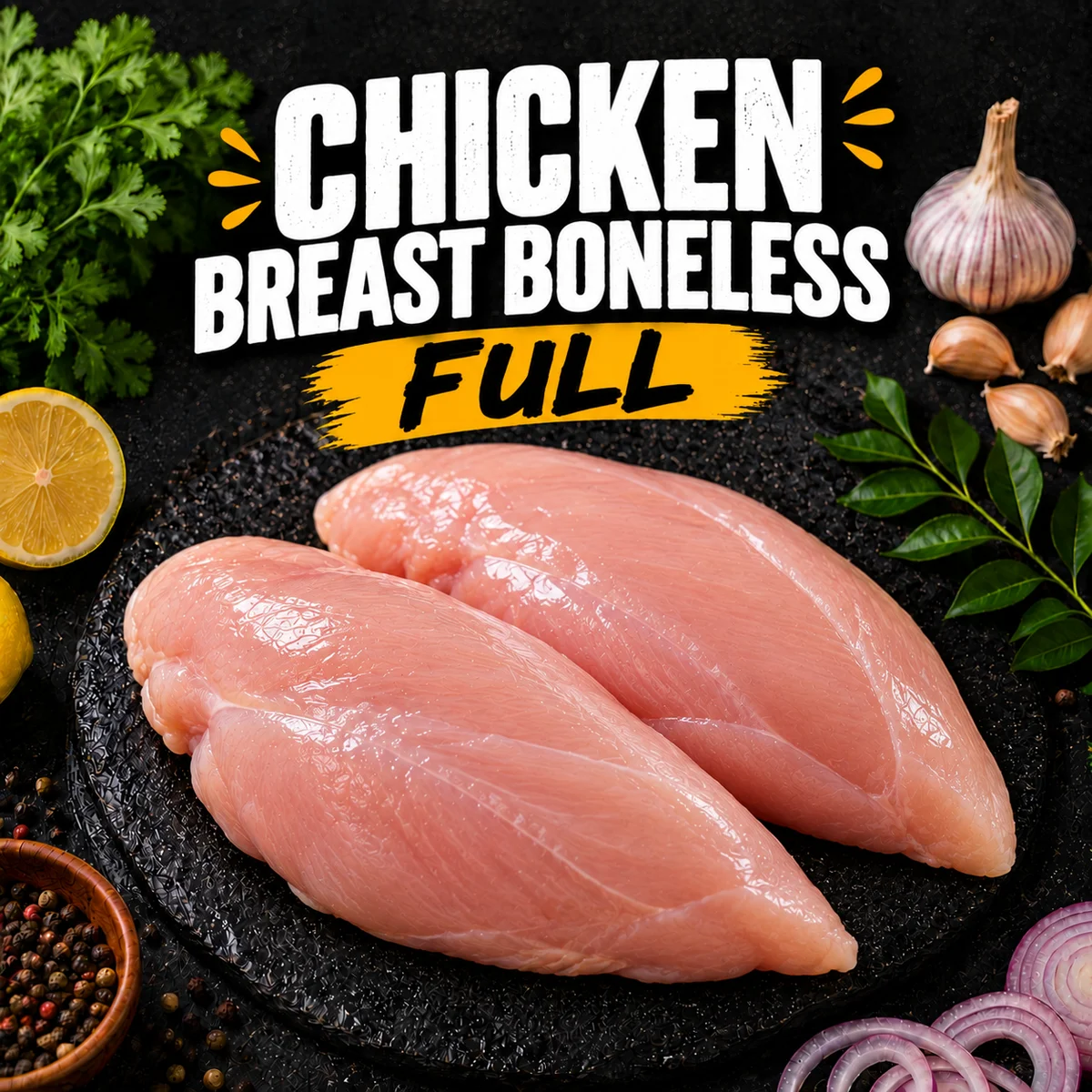 Chicken Breast Boneless - Full