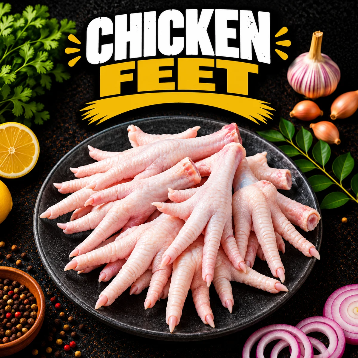 Chicken Feet - Lahm Fresh