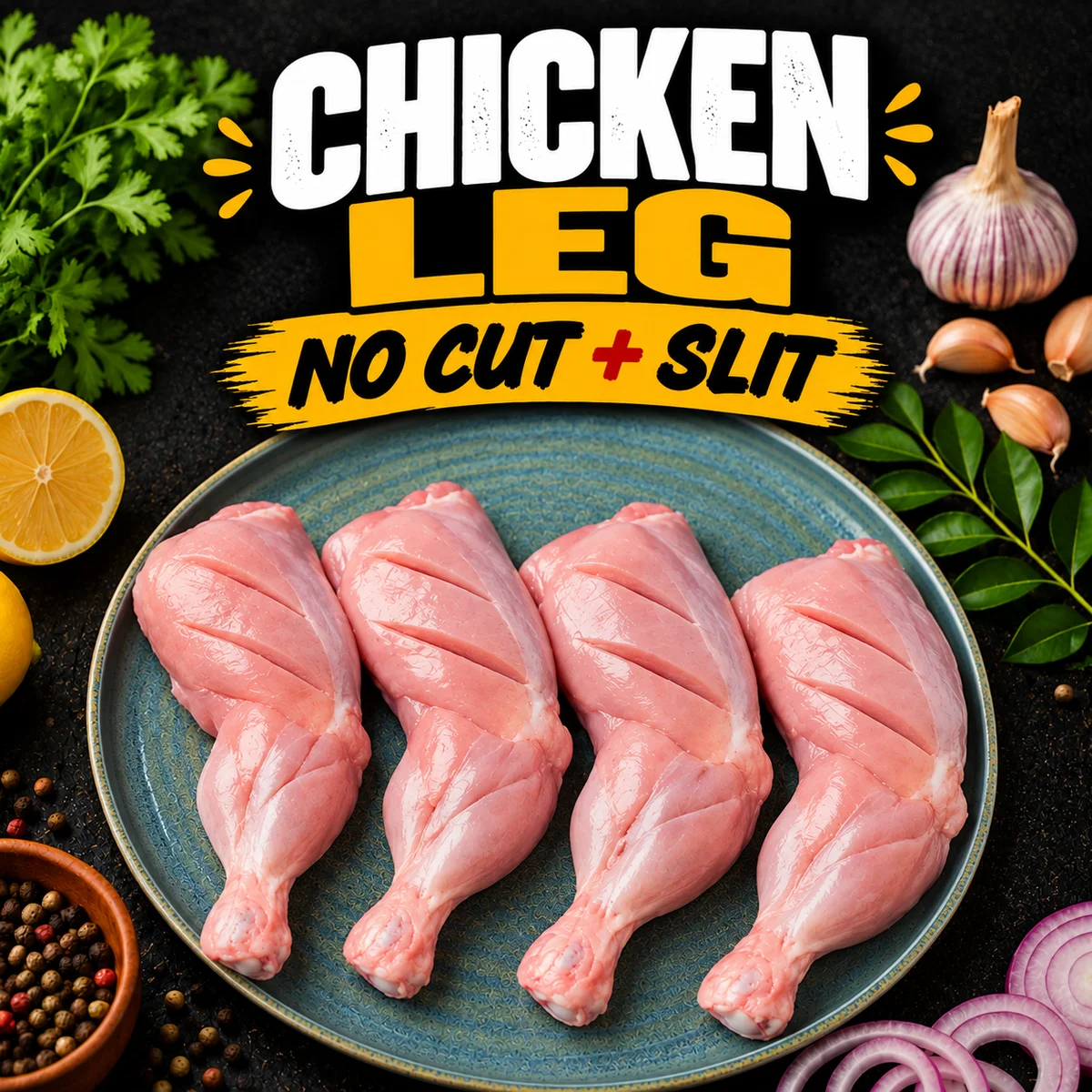 Chicken Leg Slit - Lahm Fresh