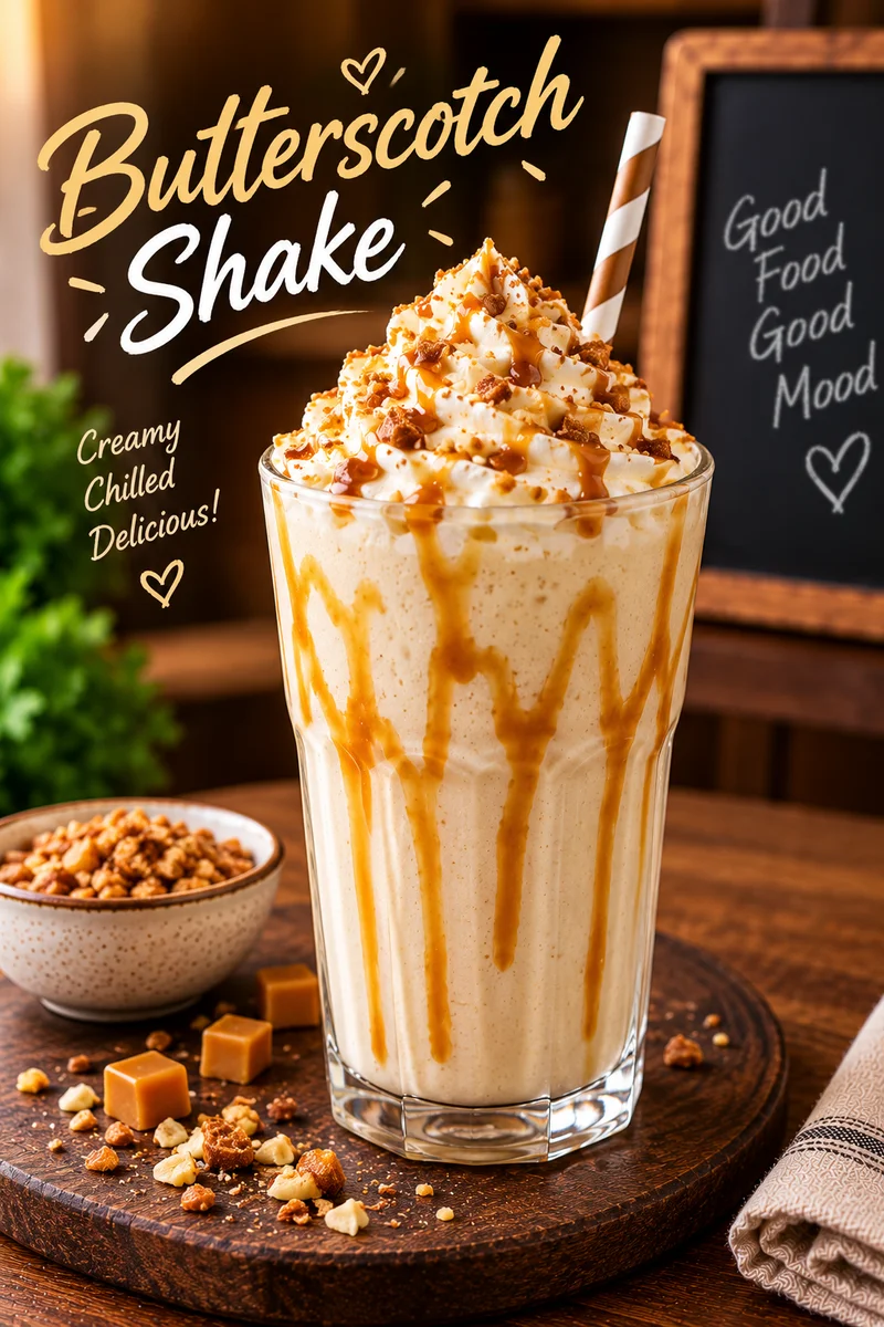 Butter Scotch Shake