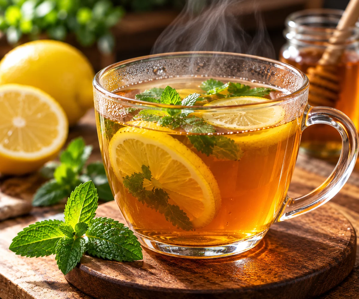 1+1 Hot Lemon Tea
