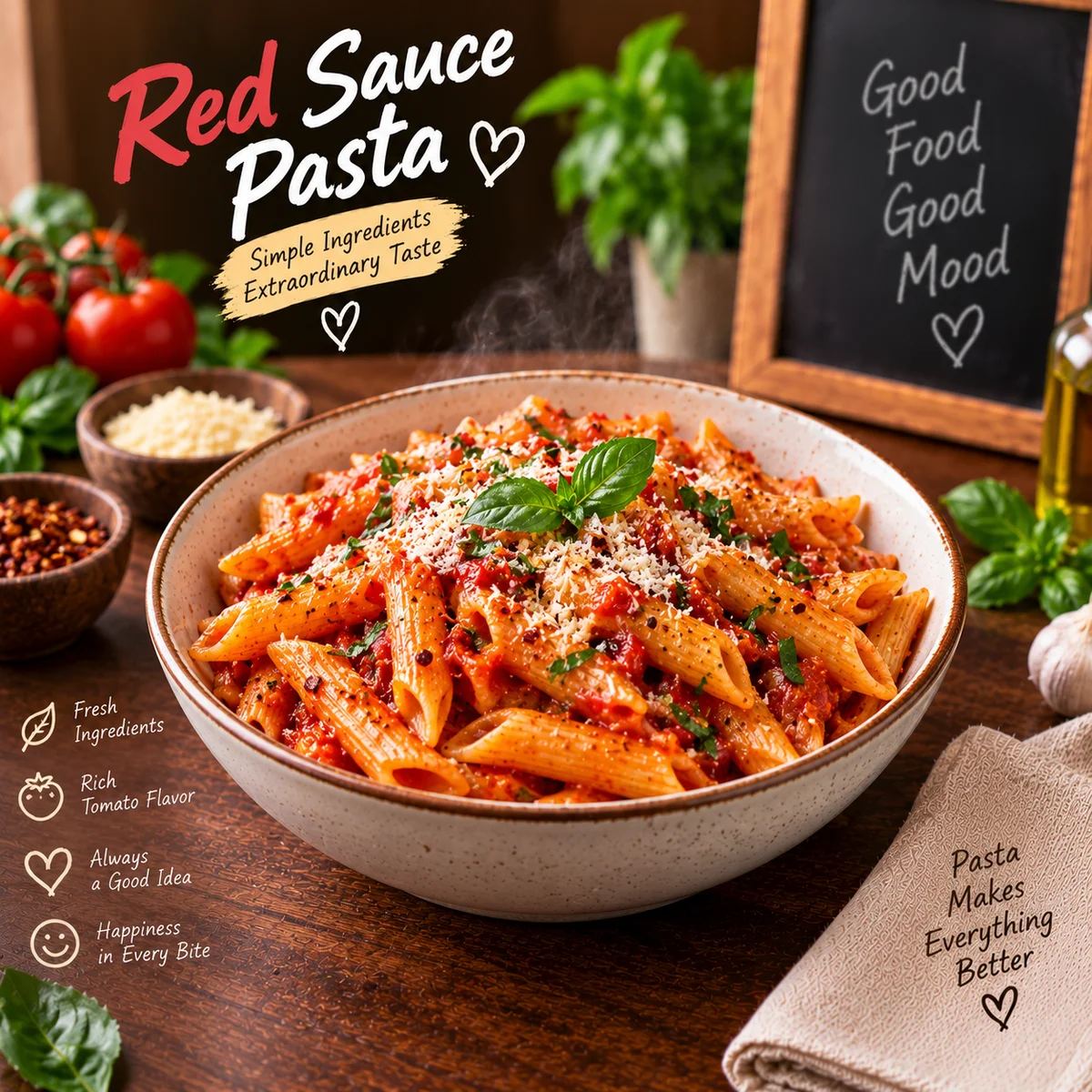 Pasta - Red Sauce