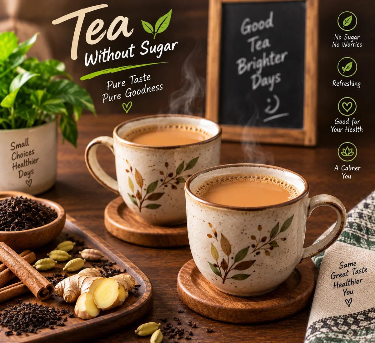 Tea (without sugar)