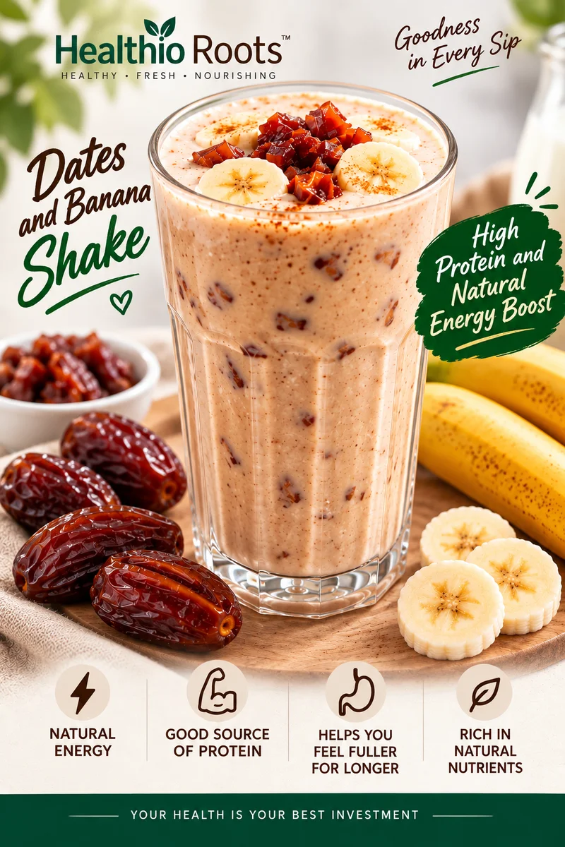 Dates(Kajur)-Banana Shake