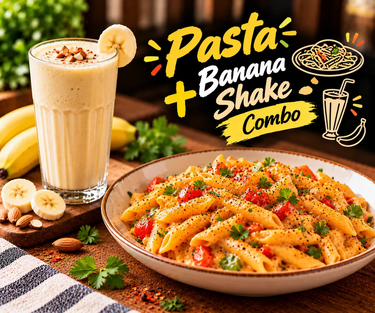 Pasta + Banana Shake